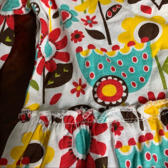 NWT Jelly The Pug Floral Boho Ruffle Leggings - Picture 2 of 12